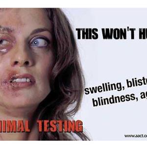 TESTING COSMETICS ON ANIMALS: Should this ad have been banned?